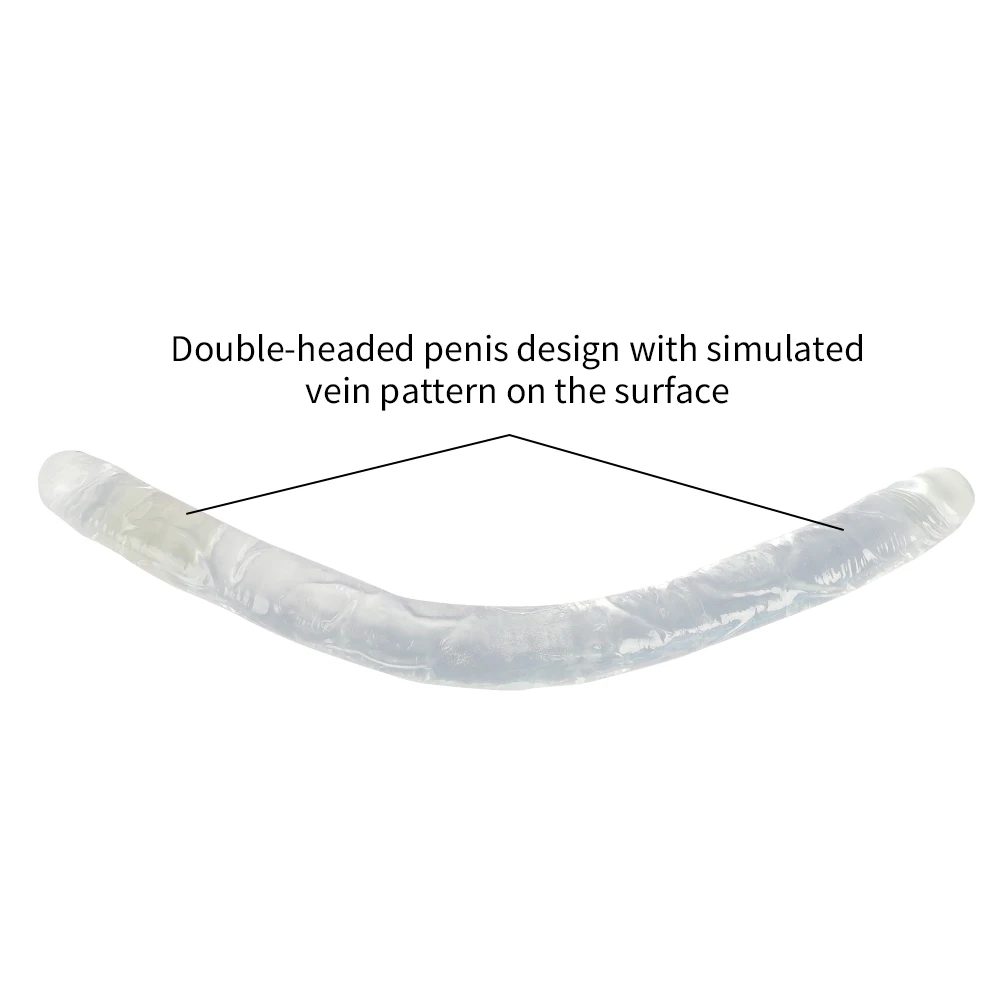 Двойной фаллоимитатор с двойной головкой для пениса длинный пенис секс-игрушки