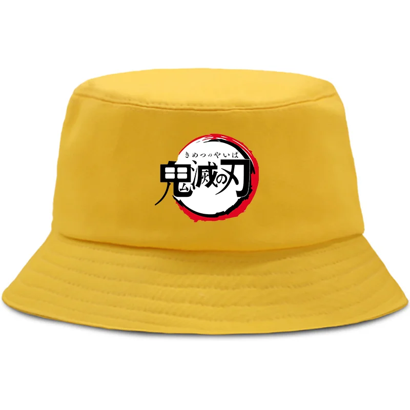 

Japanese Anime Hats for Unisex Harajuku Hip Hop Kawaii Cartoon Uzumaki Bucket Hats Fisherman Hat Bucket Hat Panama Hat