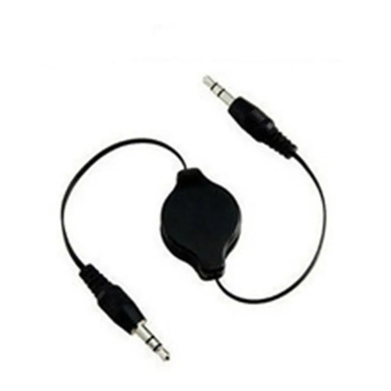 1pc AUX Retractable Car Stereo MP3 Audio Cables Adapter 3.5mm Male To Cable Phone Computer | Автомобили и мотоциклы