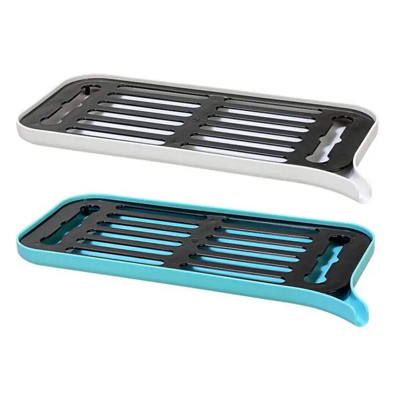 

Drain Rack Plastic Dish Drainer Dryer Tray Large Sink Drying Rack Worktop Kitchen Organizer Water Filter Tray For Dishes Fruit