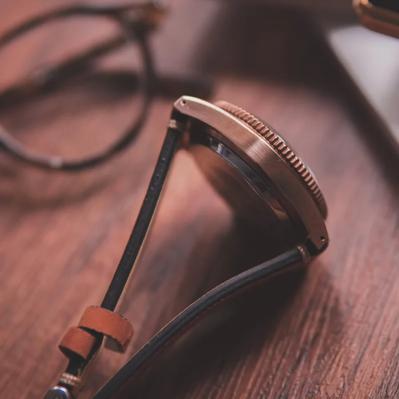 Мужские автоматические часы проксиа бронзовые мужские наручные для дайвинга