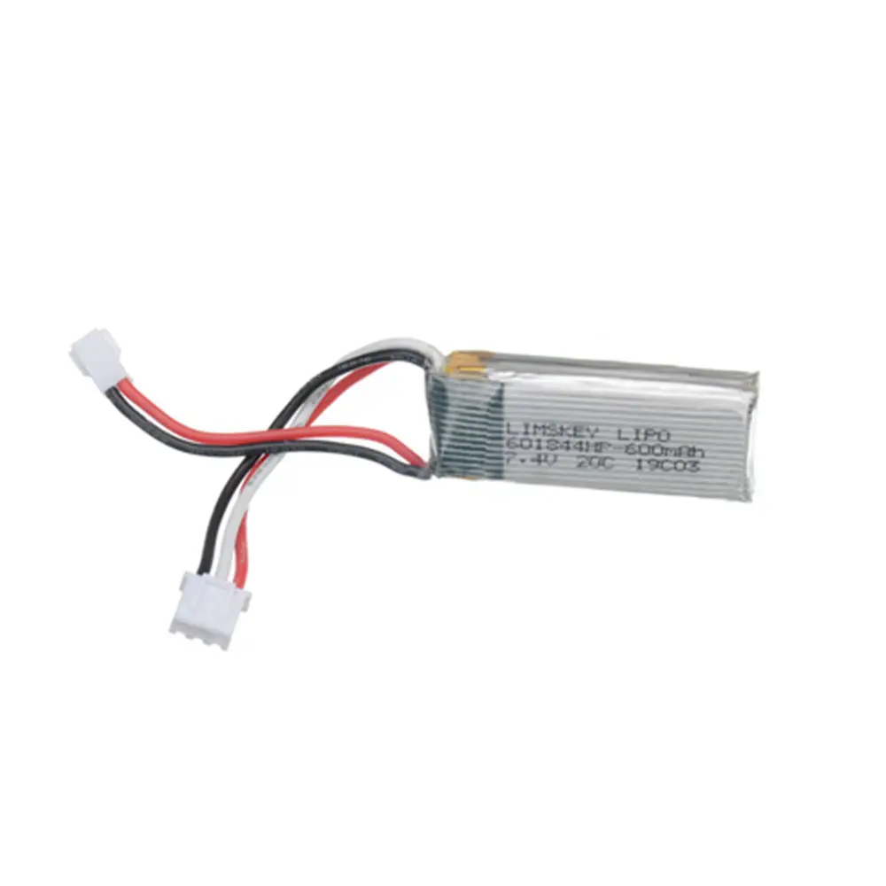 Аккумулятор Lipo 7 4 в 600 мАч 20C для WLtoys F959 XK DHC-2 A600 A700 A800 A430 Запчасти радиоуправляемого