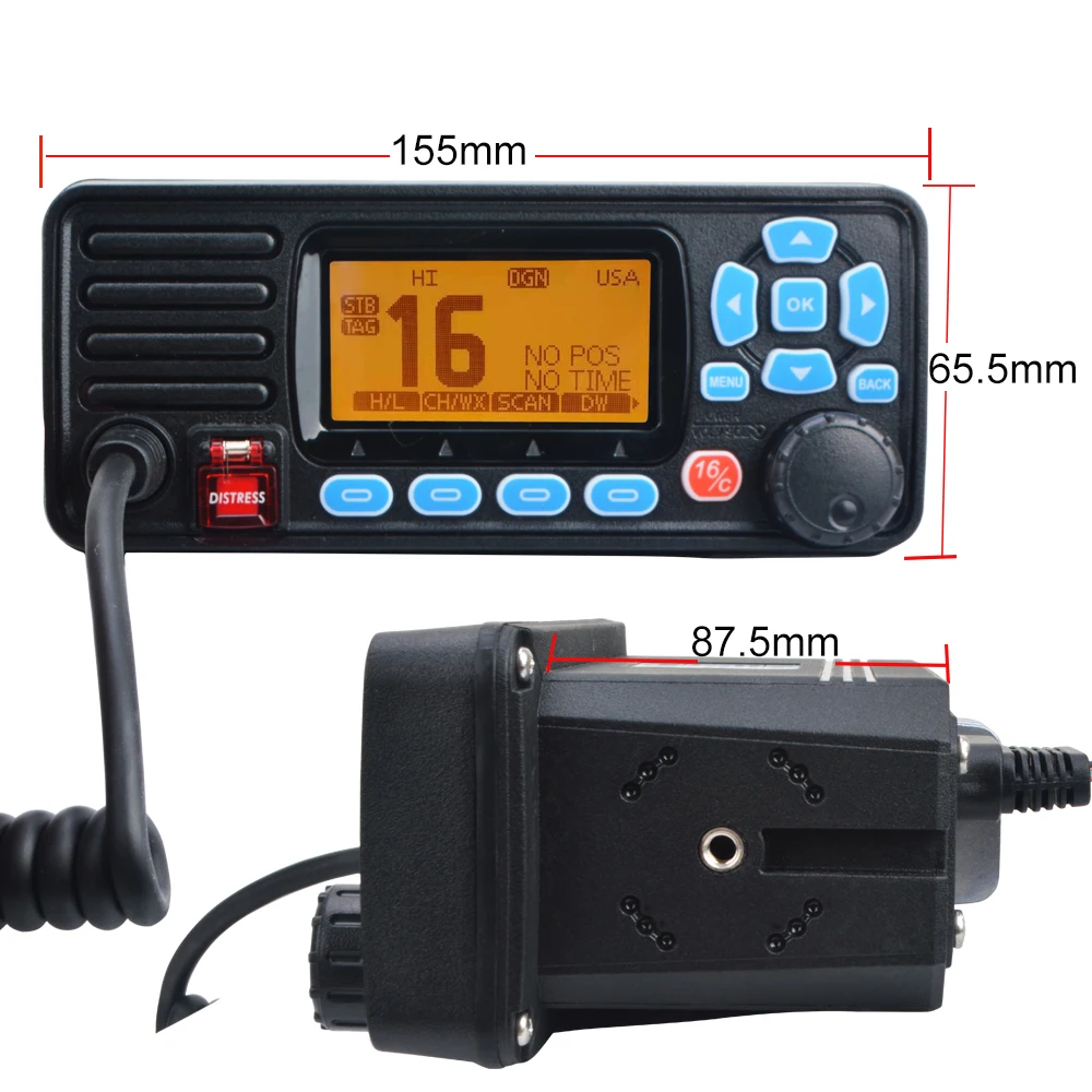 walkie talkie rs 509m rs 509mg built in gps positioning vhf marine transceiver ipx7 waterproof 25w marine radio dsc free global shipping