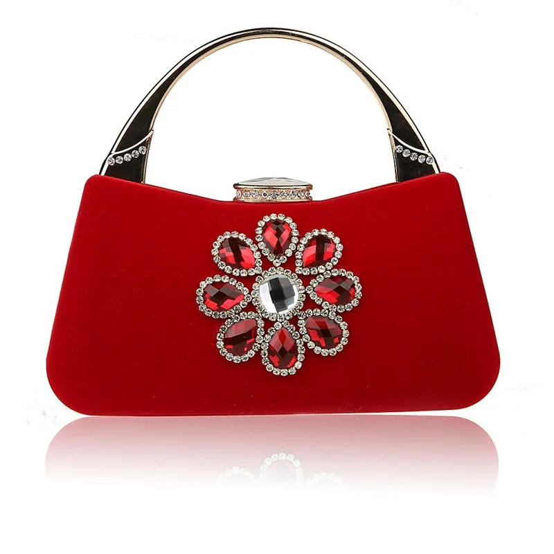 Модные женские клатчи с бриллиантами маленькие вечерние сумочки стразы на