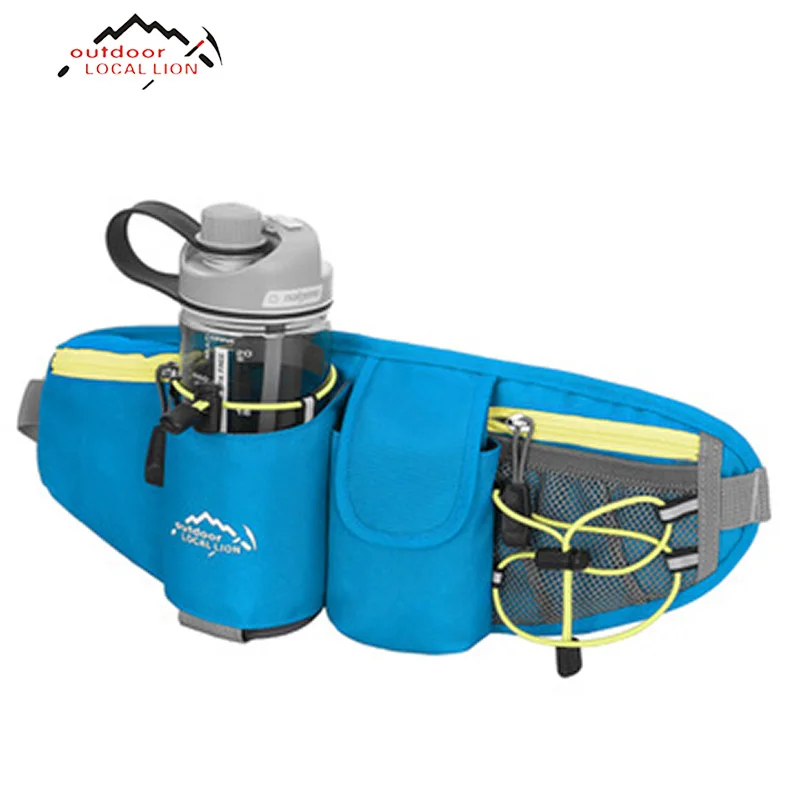 

LOCAL LION Jogging Waist Bag Running Fanny Pack Travel Pocket Wallet Pouch Cell Phone Holder Chest Cross-body Bag Running Belt