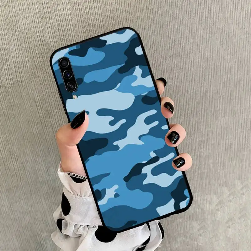 

Camouflage Pattern Camo military Phone Case black For Samsung galaxy S 21 20 10 8 A 51 71 50 21s 70 40 20 20e note 10 plus Ultra