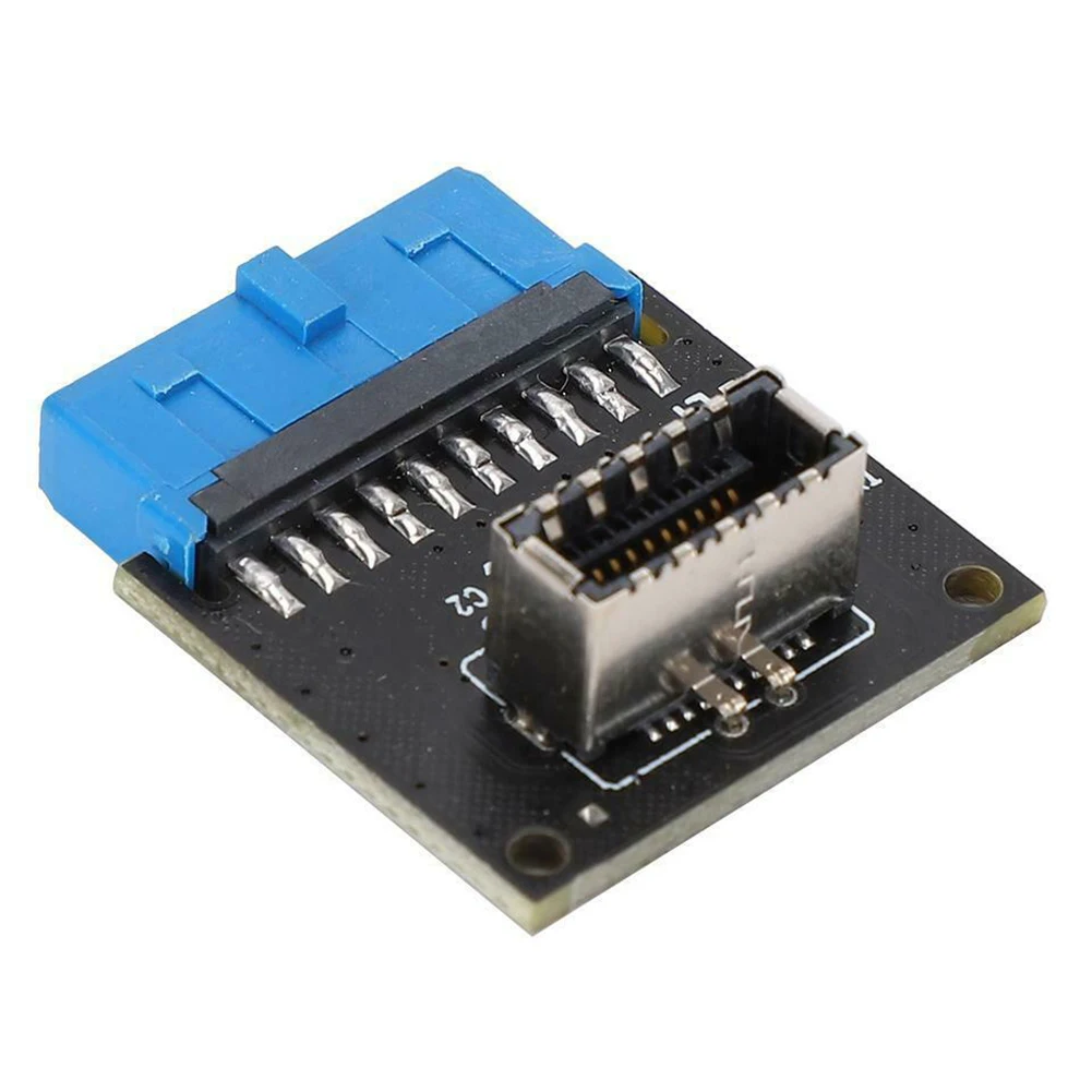 

Переходник 19-контактный на USB TYPE-E 20-контактный, плата расширения, USB 3,0
