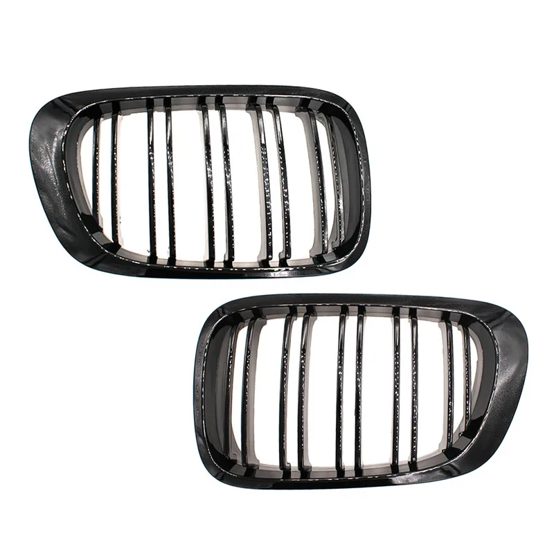 For BMW 3 Series E46 1998-2001 Car Front Upper Grille Mesh Gloss Matt Carbon Racing2D Slat Kidney | Автомобили и мотоциклы