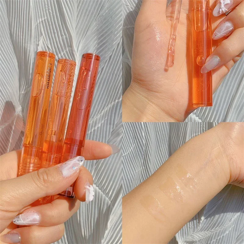 

3-color Moisturizing Lip Oil, Transparent Lip Care, High-efficiency Moisturizing, Long-lasting Lip Liner Cosmetics