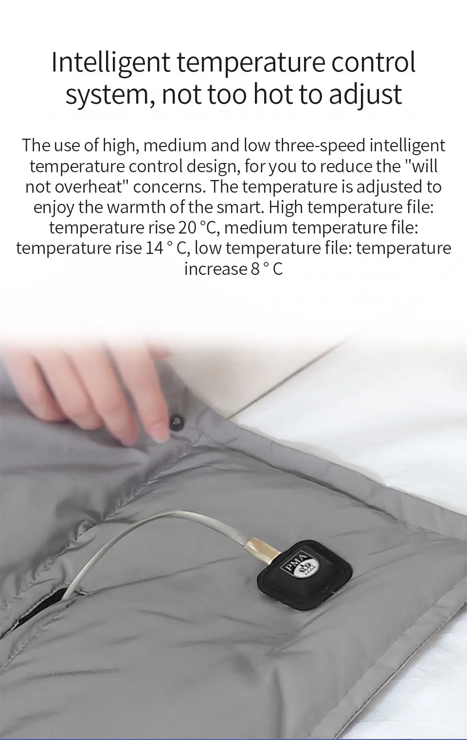 Xiaomi Mijia PMA Graphene Многофункциональный кондиционер одеяло smart health technology подушечки для здоровья наколенник зимний теплый подарок