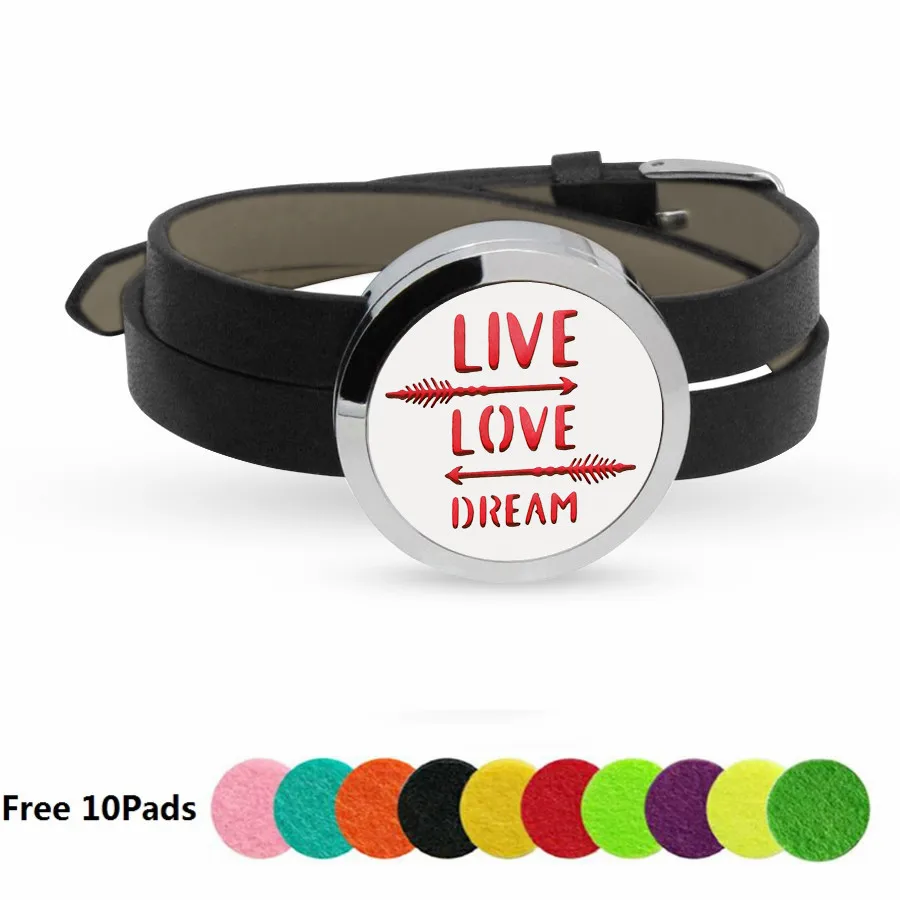 Ароматизатор Дерево жизни браслет с эфирными маслами 10 шт.|leather wristband|essential oil