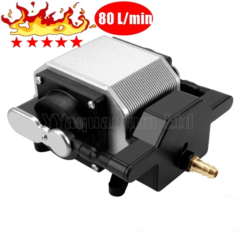 Powerful Aquarium Air Pump 220v Strong Air Volume For Seafood Fish Farming Sewerage System