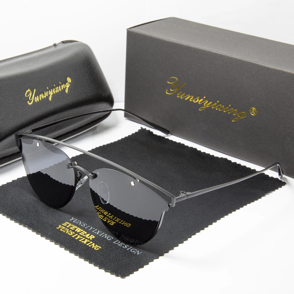 Женские поляризованные солнцезащитные очки YSYX брендовые аксессуары зеркальные