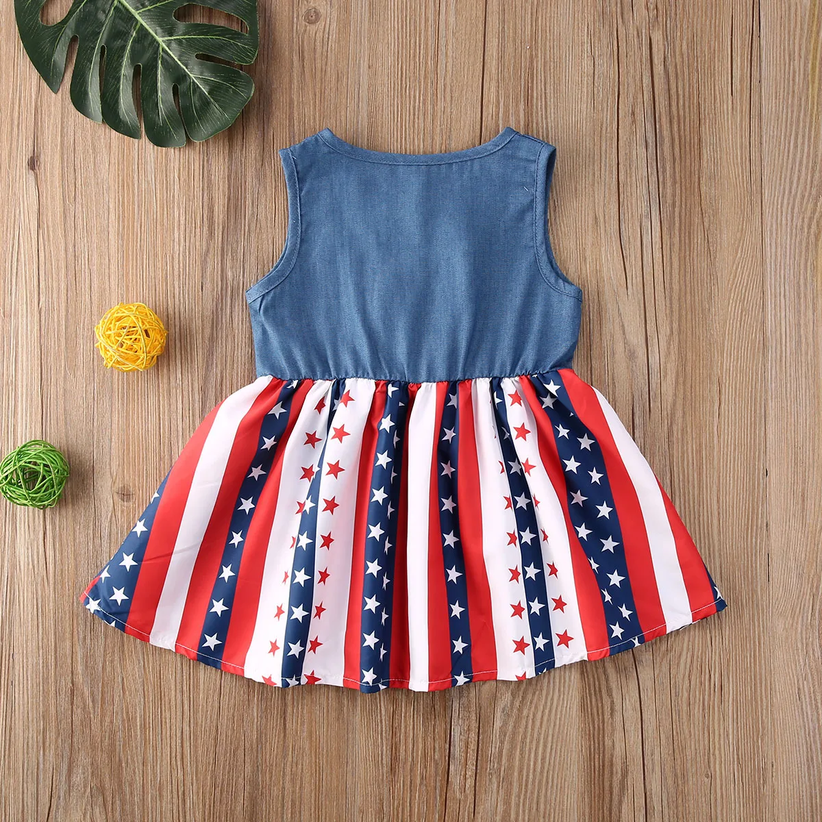 Платье-пачка с бантом для девочек 4 июля | Детская одежда и обувь