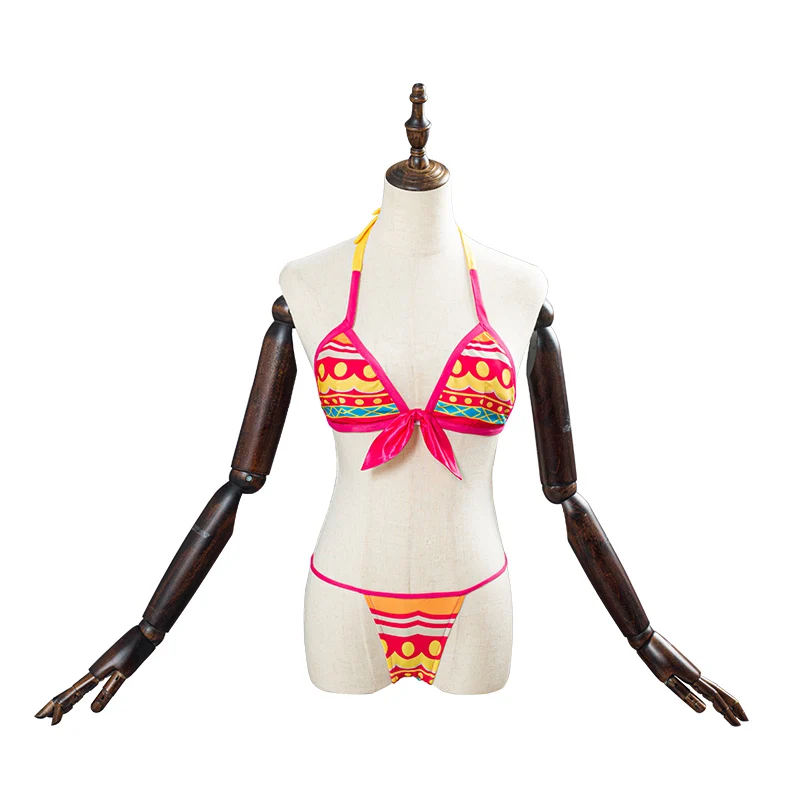 

New Arrival Game Persona 5 Anne Takamaki Cosplay Costume Sexy Fashion Printing Swimsuit/Bikini Female Role Play Clothing S-XL