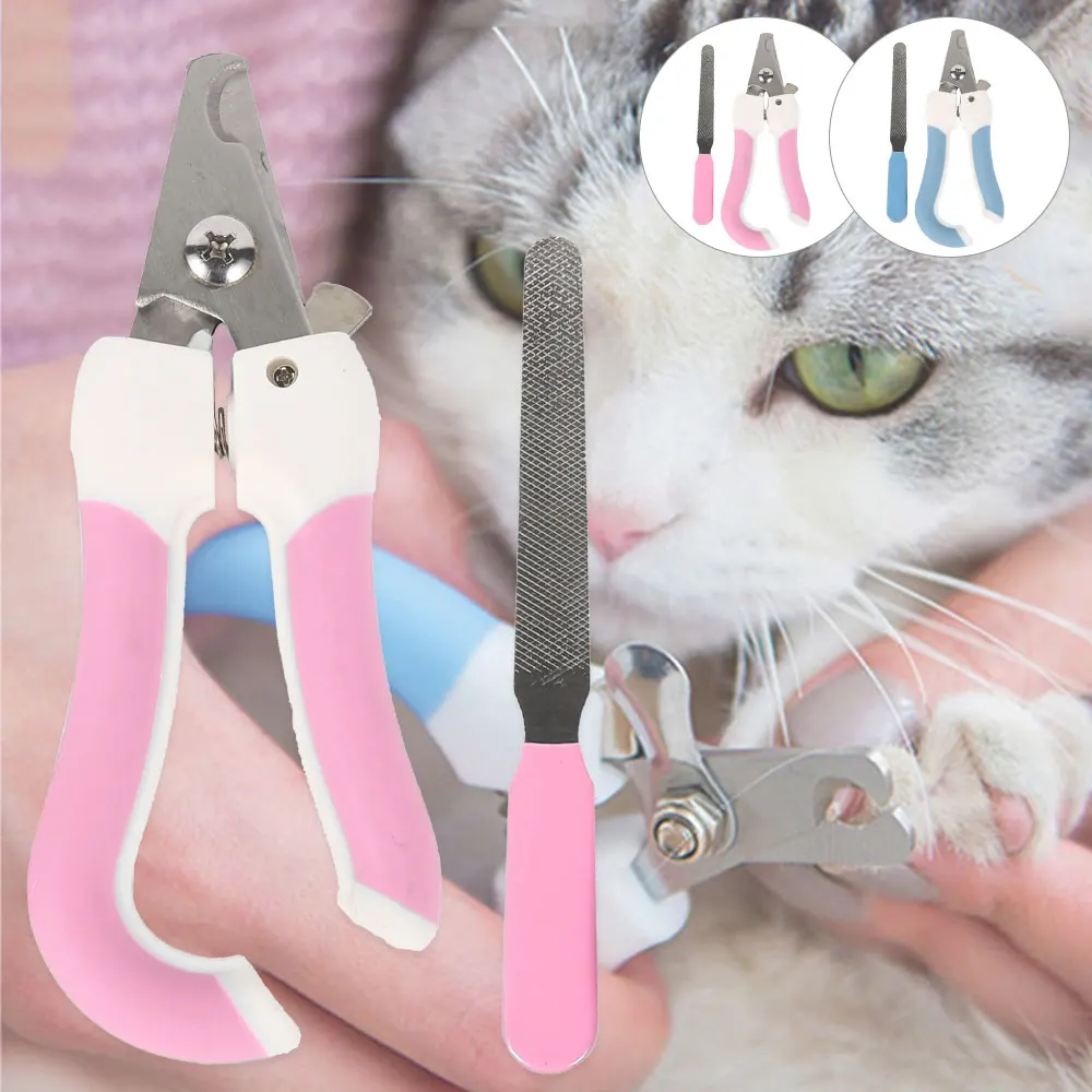 Профессиональная машинка для стрижки когтей домашних животных пилочка ногтей