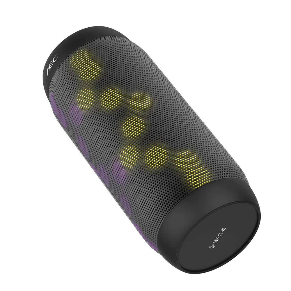 DHL BQ-615 Pro портативные музыкальные цветные bluetooth-колонки светодиодный беспроводной NFC Hands-Free Bass стерео адаптер-звукосниматель поддержка tf-карты