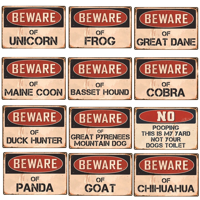 Остерегайтесь знаков металлические таблички предупреждающие знаки технические