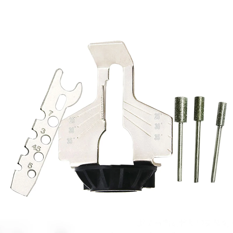 

Sharpening Accessory Attachment Chain Saw Tooth Grinding Tools Electric Grinder Accessories for Outdoor Garde TXTB1