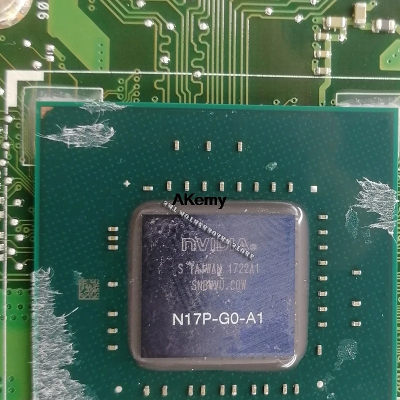 

GL753VD motherboard For Asus GL753 GL753VD GL753VE FX73V laptop motherboard I7-7700HQ GTX 1050TI