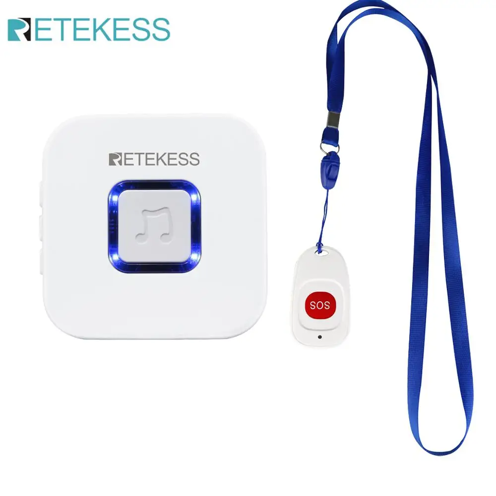 Беспроводной пейджер Retekess кнопка вызова SOS оповещение о звонках медсестры
