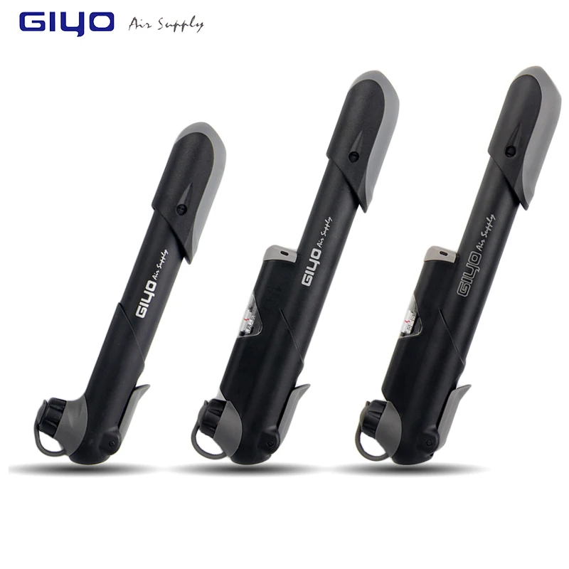 Mini AV/FV Valve Bike Pump Adaptors With Gauge Presta Schrader Tire Bicycle Air Inflator For MTB Road Cycling | Спорт и развлечения