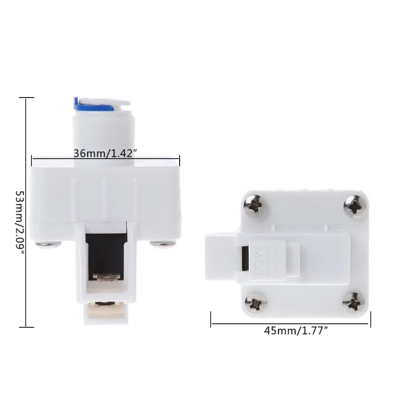 1/4 &quotнизкое давление Быстрый обратный осмос контактный переключатель водяной