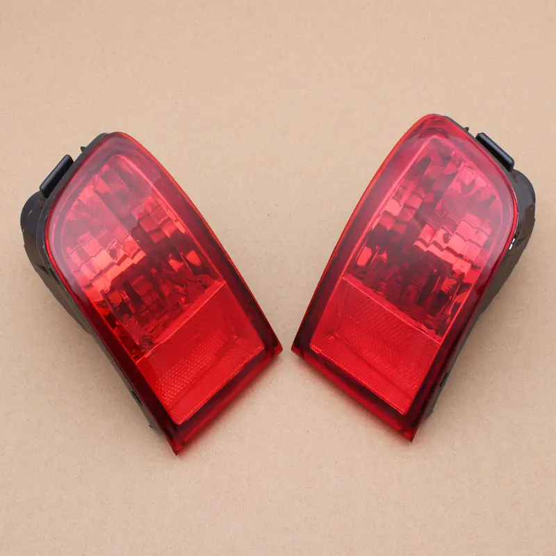 Автомобильный задний бампер отражатель противотуманный фонарь корпус для Toyota Land