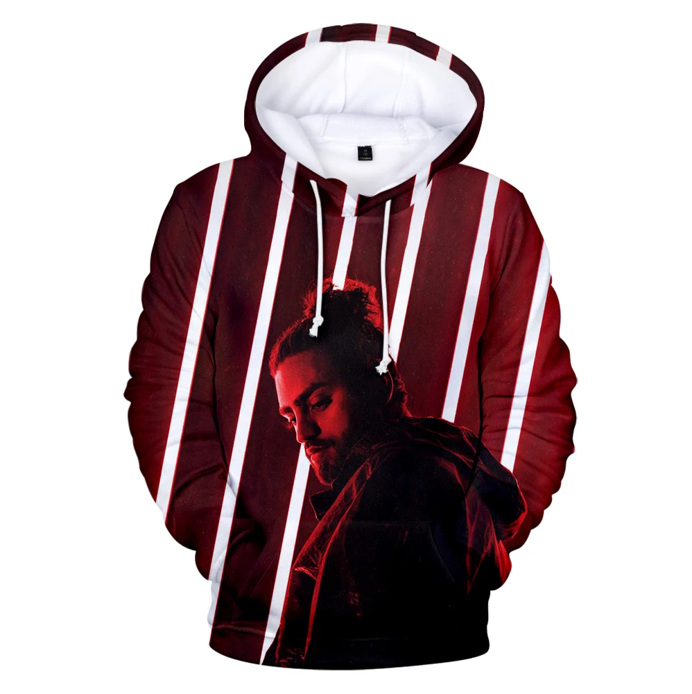 Толстовки мужские и женские с диагональными полосками капюшоном Осенние - купить