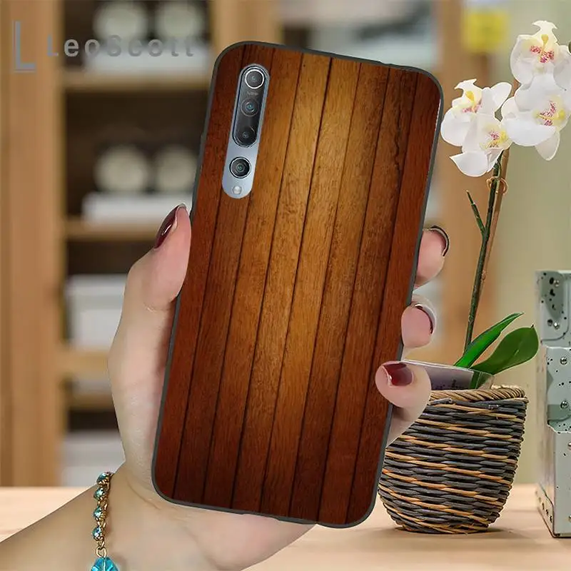 

wood texture Phone Case For Xiaomi mi Redmi note 7 8t 9 9t 9s 8 10 10t 11 pro lite K20 max 3