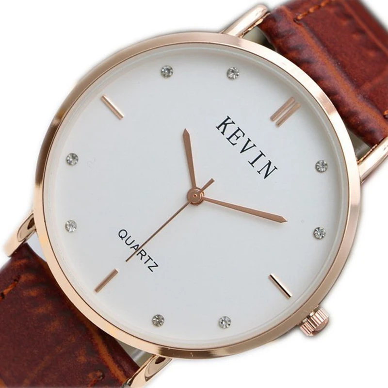 

Couple Pair Watch Fashion Rhinestone Bright Thin Dial 27MM/38MM Quartz Watch Couple Watch Work, Leisure Matching, Free Choice