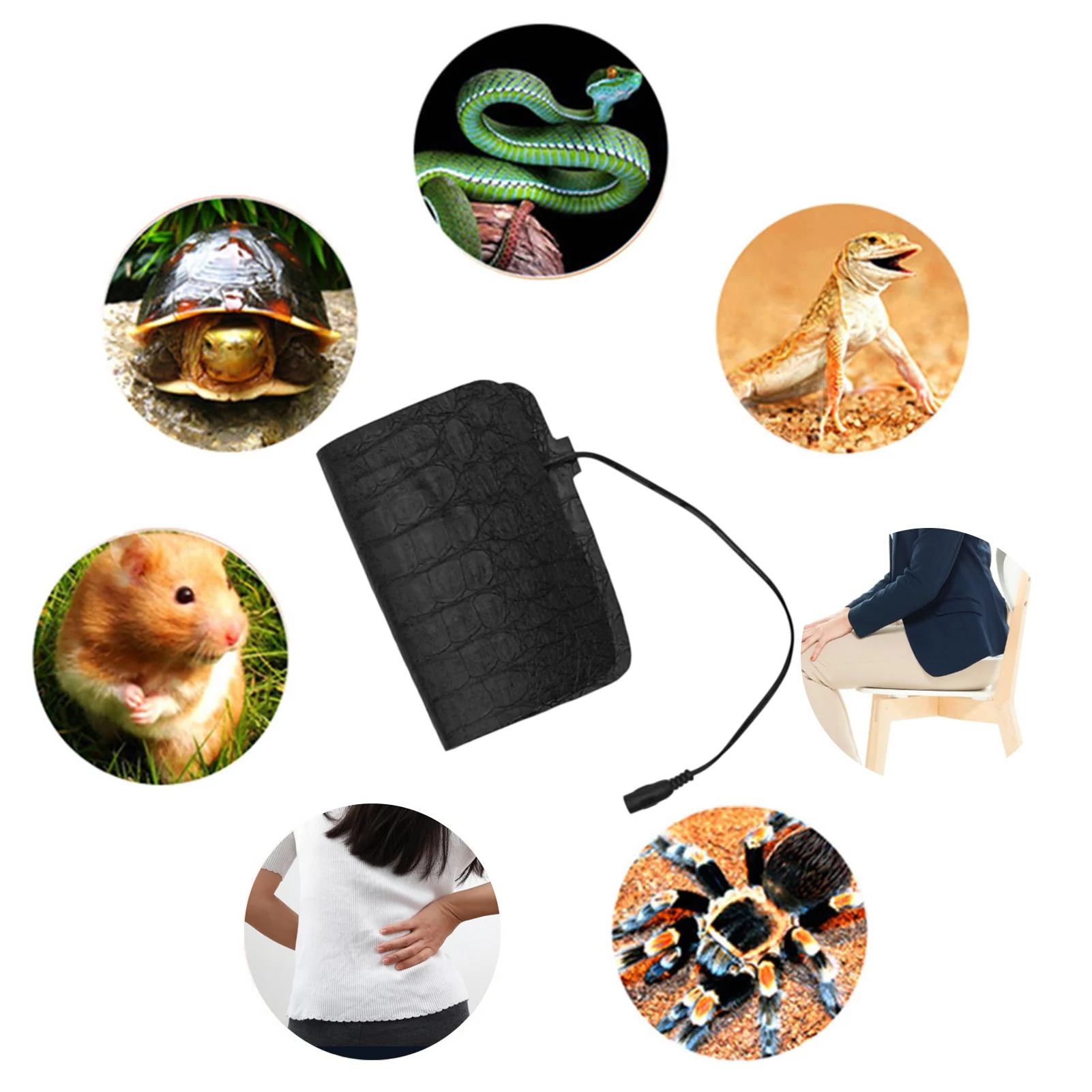 Греющий коврик 9 Вт Брудер для рептилий инкубатор домашних животных грелка