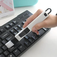 2 in 1 multifunctional computer window crevice cleaning brush window groove keyboard nook dust shovel track cleaning tool