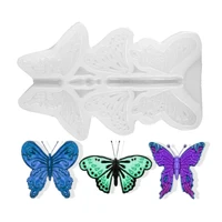 butterfly silicone molds mini butterfly fondant cake baking mold cupcake decoration tool for homemade cake diy polymer clay
