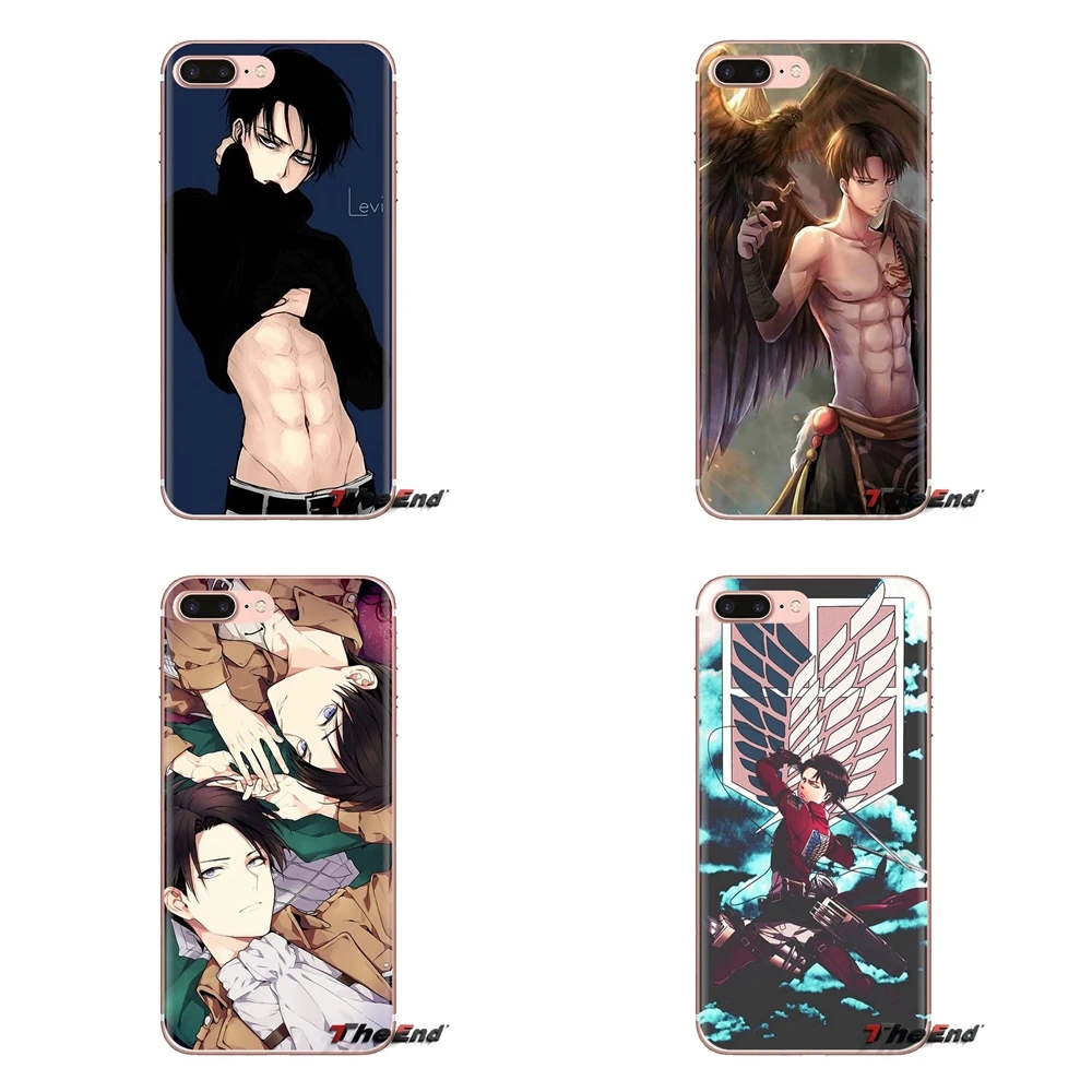 Для Xiao mi 4 5 5s 6 A1 A2 5X6X8 9 Lite SE Pro Max Mix 2 3 2S чехлы для телефонов Levi Ackerman Attack on Titan AMV |