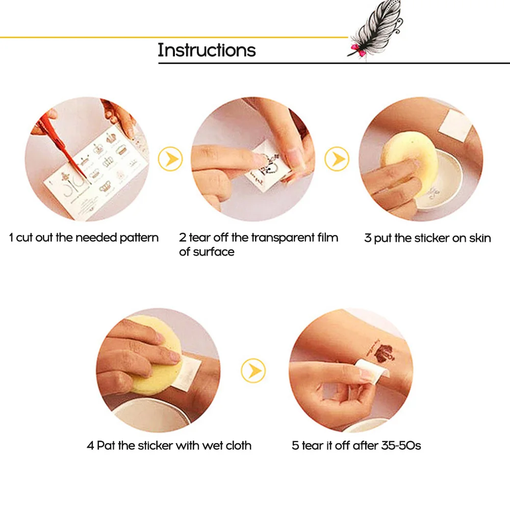 Рождественская татуировка 1 лист декоративная наклейка на тело Веселый