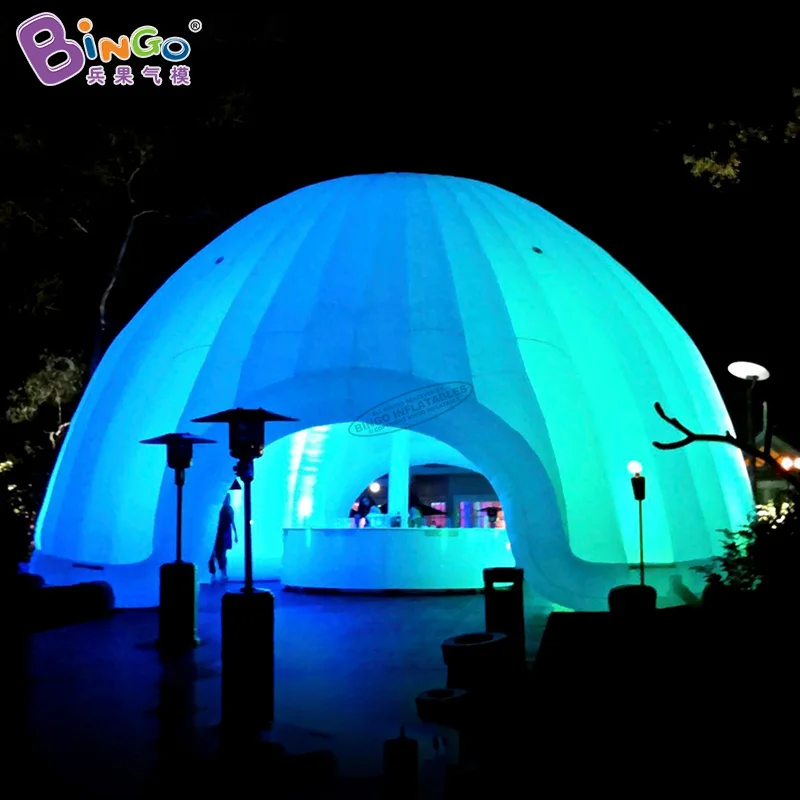 Personalizzato 6x3 metri Playhouse gonfiabile Igloo/grande tenda gonfiabile all'aperto della cupola per evento-BG-A1234