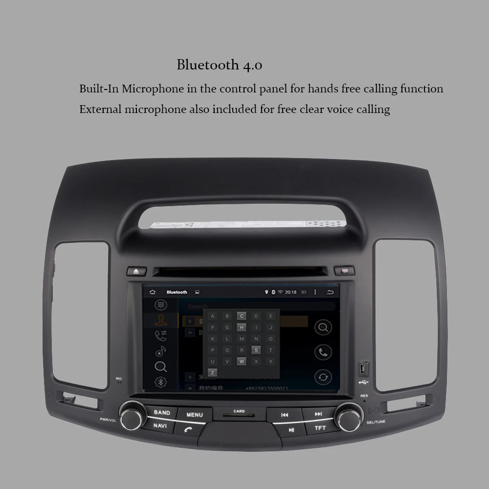 Автомобильный GPS-навигатор на Android 10 0 для Hyundai Elantra 2007-2011 радио мультимедиа DVD-плеер