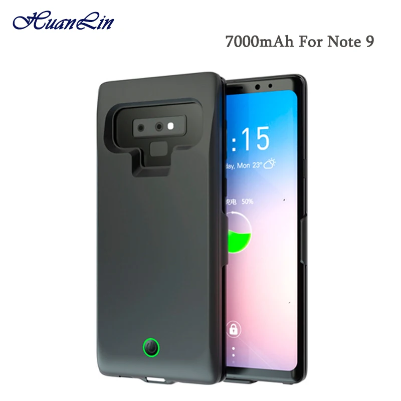 Чехол 7000 мАч для Note 9 Power Bank запасной аккумулятор зарядное устройство чехол Samsung