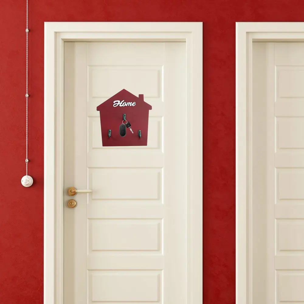 

1Pc Wall Mounted Simple Storage Holder Multi-purpose Wall Hanging Hook for Home