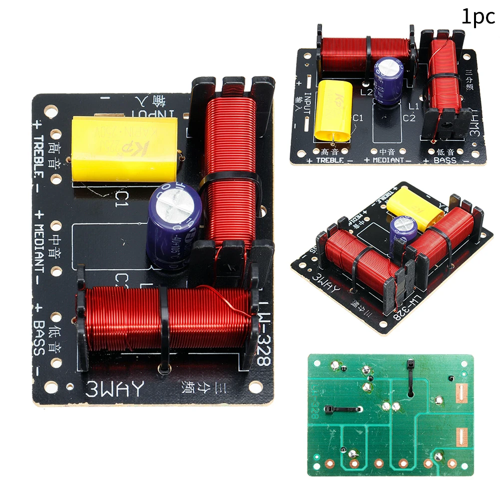 3 способа Динамик кроссовер Театр фильтр звуковой монтажная плата для сцены дома