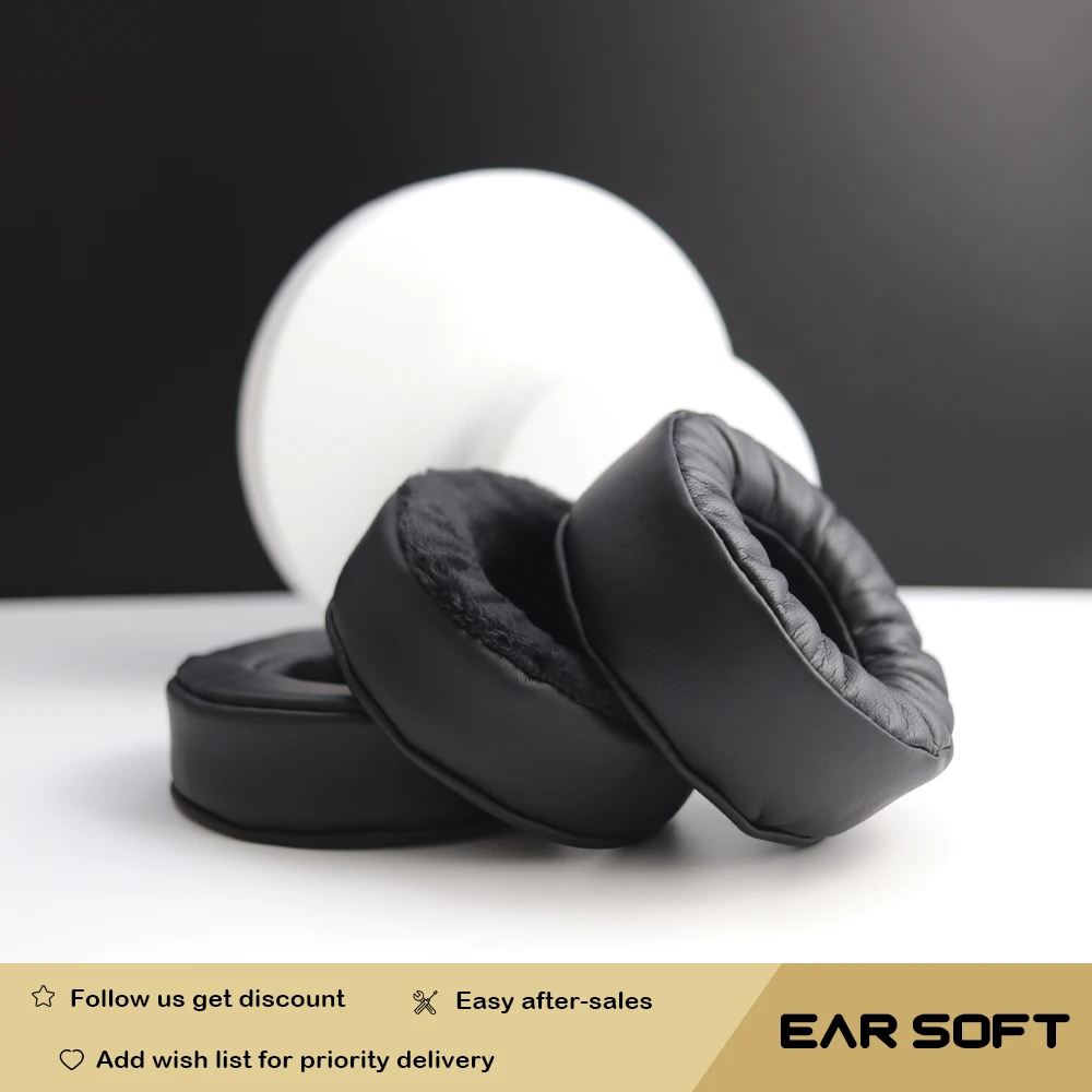 Enlarge Earsoft Replacement Ear Pads Cushions for PHILIPS SHL3260BK SHL3260BK/00 Headphones Earphones Earmuff Case Sleeve Accessories