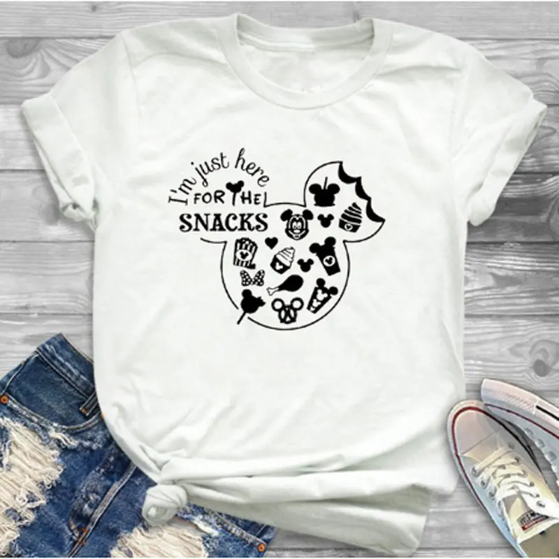 Женская футболка с принтом LINNA летняя повседневная коротким рукавом в стиле