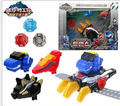 

Mini Force Transformation Super Dinosaur Power Toy with Sound and Light MiniForce X Simulation Animation Summoner Mini Agent Toy