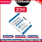 BST-27 1250mAh батарея для Sony Ericsson S700 S700C S710A Z600 Z608 S700i Z608c батарея