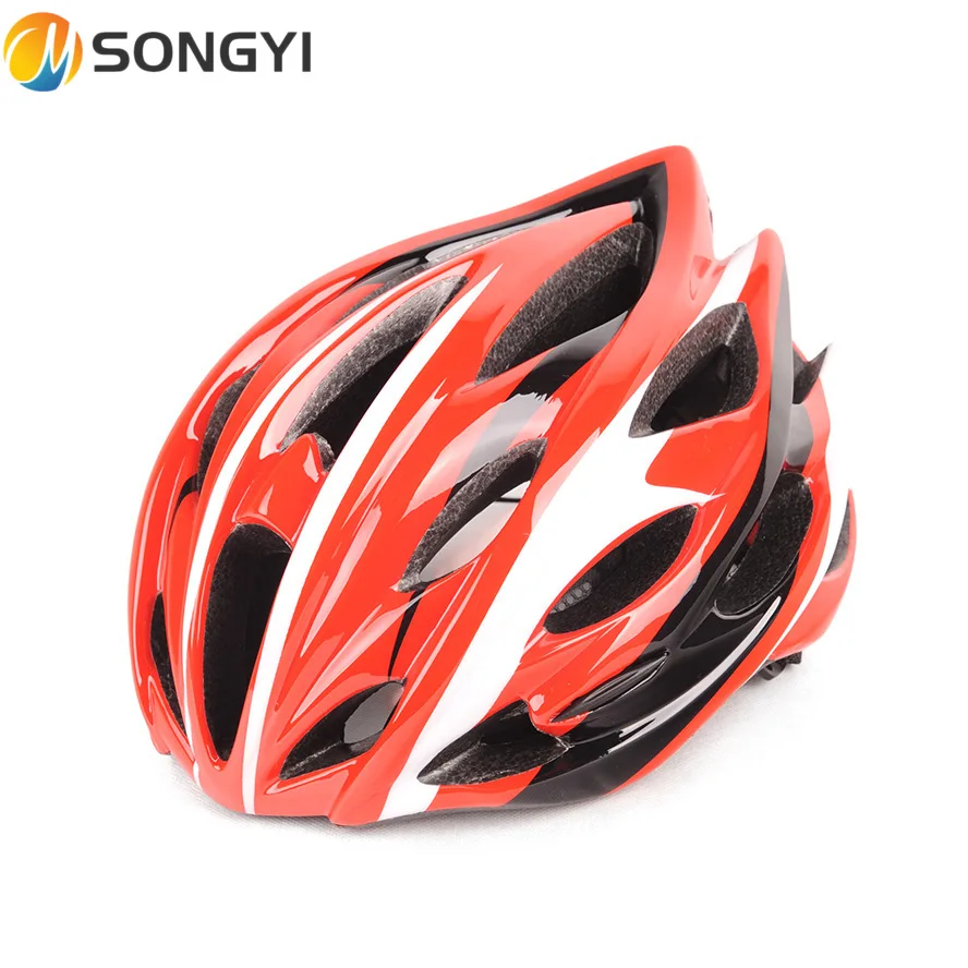 

SONGYI Professional Road Mountain Bike Helmet Ultralight All-terrain Bicycle Helmet Sports Ventilated Riding Cycling Helmet I180