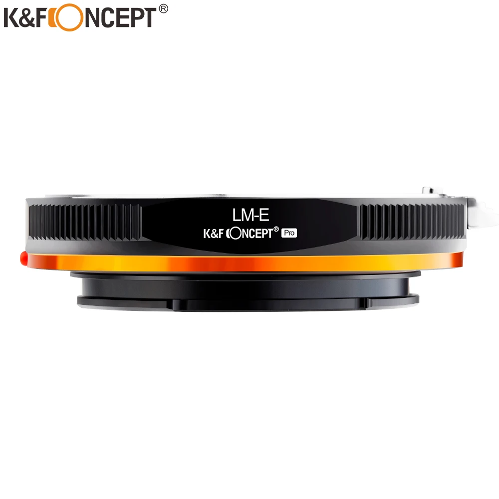 K&F CONCEFT LM-E Leica M L/M Lens to NEX E Mount Camera Adapter Ring for Leica M Lens to Sony NEX E mount Camera Body