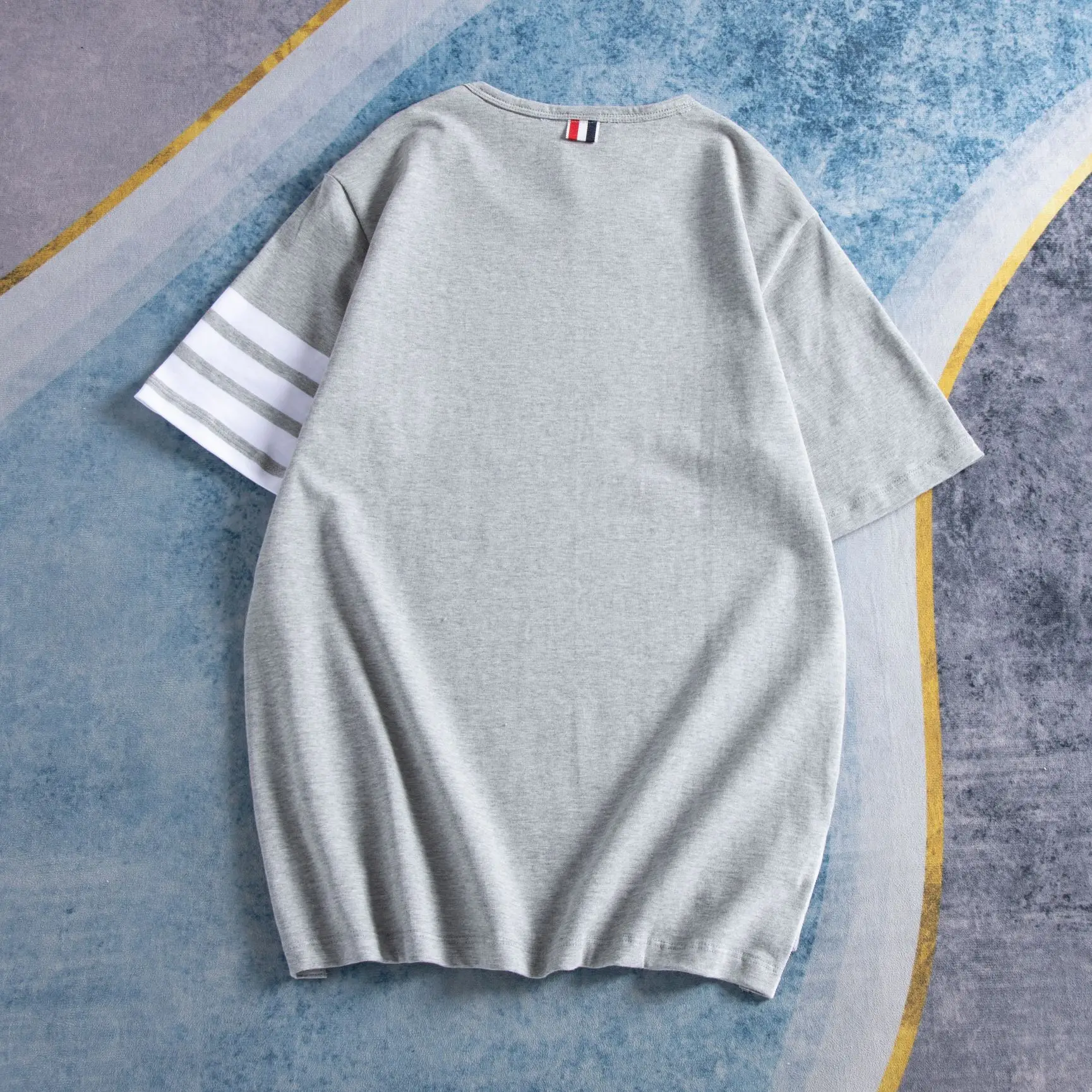 

2021 Men's T-shirt Summer Pure Cotton Round Neck Outdoor Casual Style Pure Color All-match T-shirt Couple Style