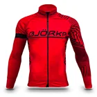 Зимняя мужская велосипедная майка BJORKA с длинным рукавом, велосипедная майка, Термоодежда, велосипедный Топ