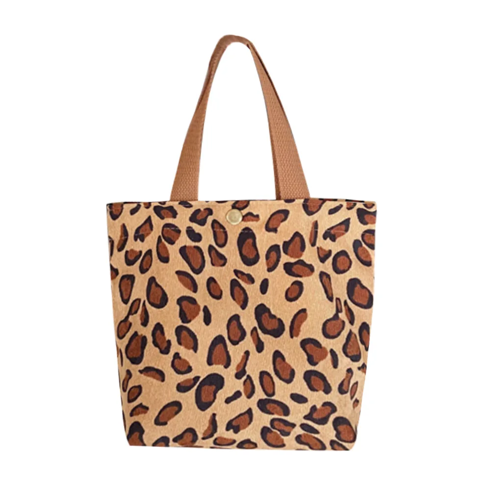 

Portable Bento Storage Bags Fashion Animal Pattern Lunch Bag for Travel Office Youth Ladies Simple Versatile Bag